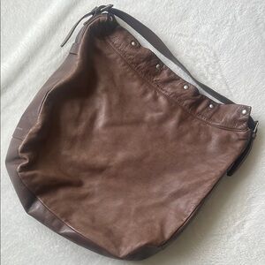 See by Chloe brown leather hobo bag